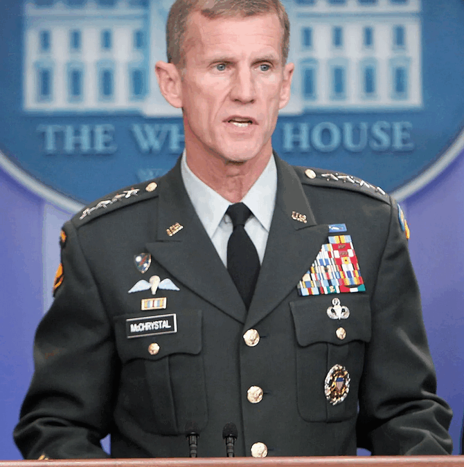 General Stanley McChrystal keynote speaker at MMAF dinner